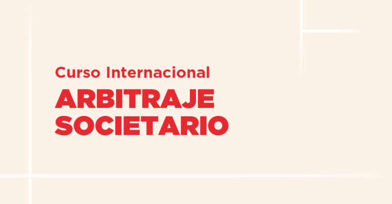 Banner curso arbitraje societario