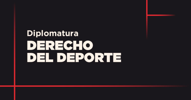 Banner diplo derecho del deporte