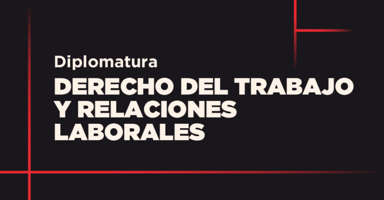 Banner diplo derecho del trabajo y rel laborales