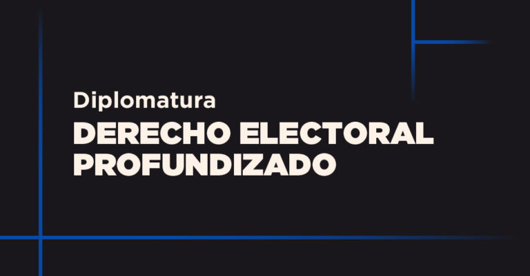 Banner diplo derecho electoral profundizado