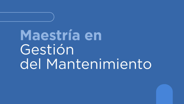 Master's Degree in Maintenance Management
