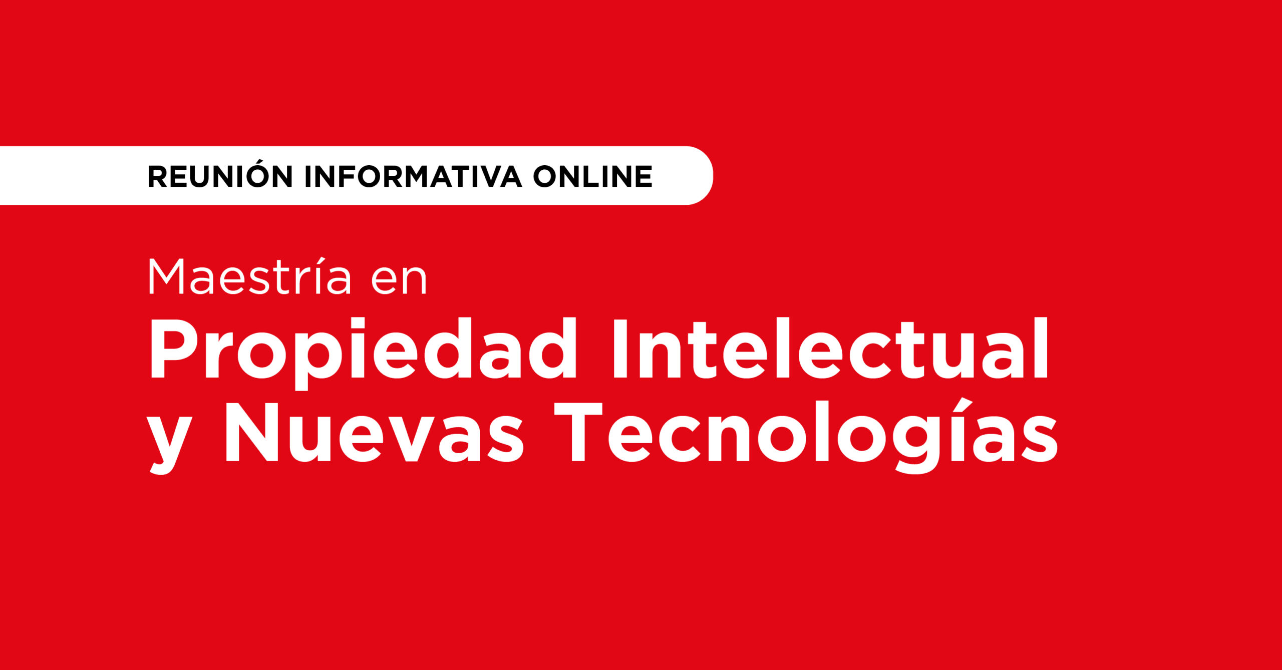 Maestria en propiedad intelectual y nuevas tecnologias RI-O