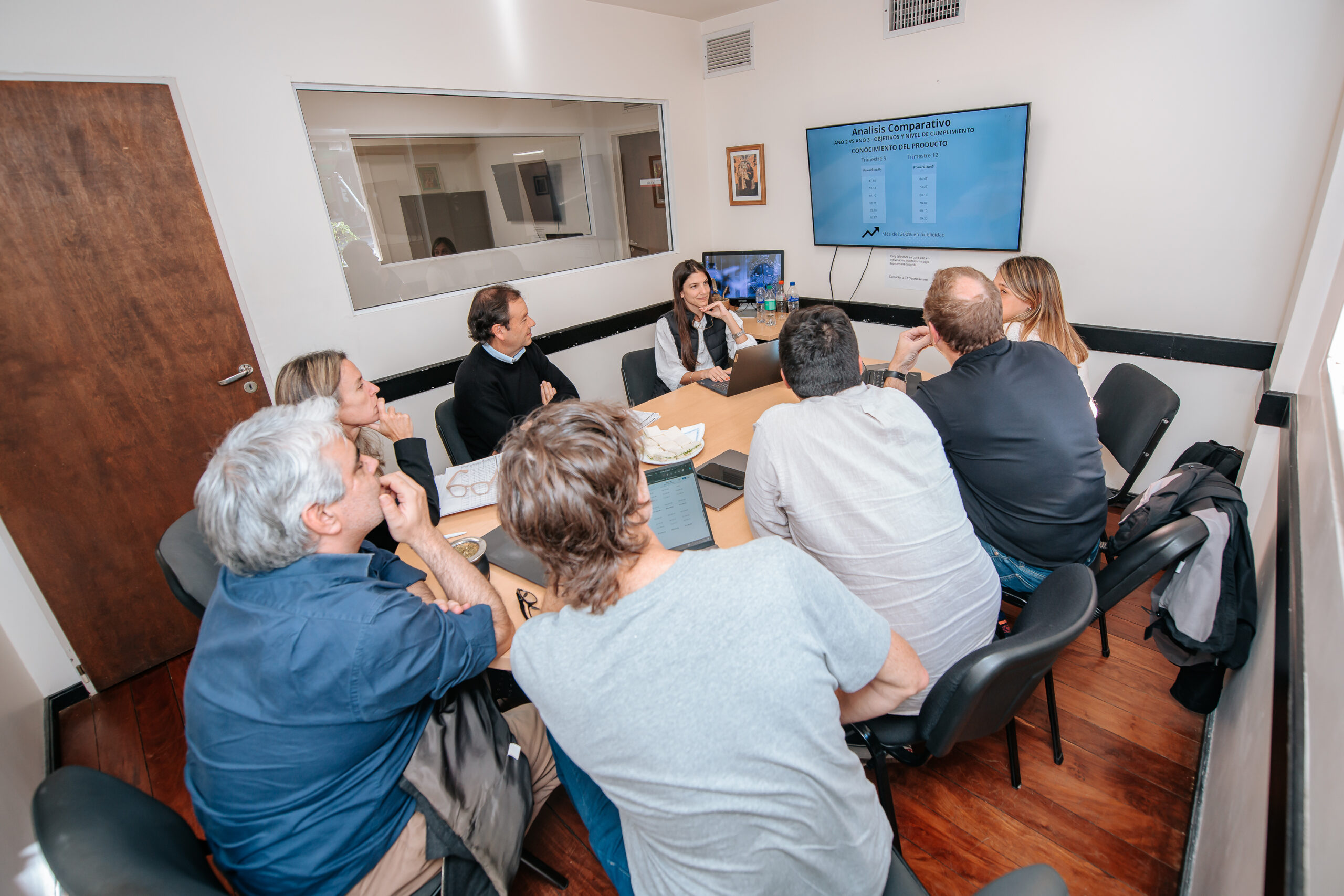 Alumnos del MBA en Agronegocios durante la Residencia Académica