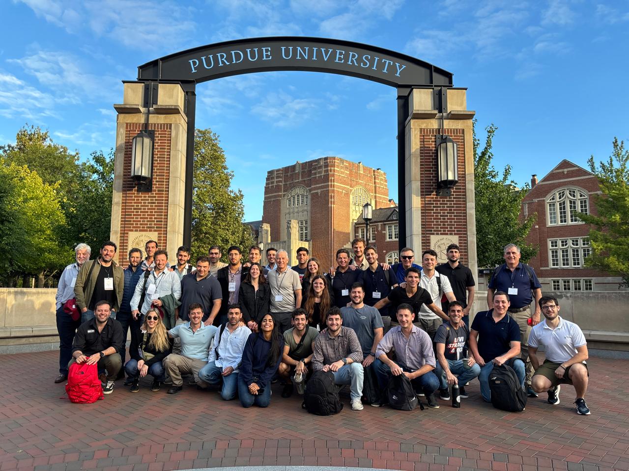 Alumnos del MBA en Agronegocios durante la Residencia Académica