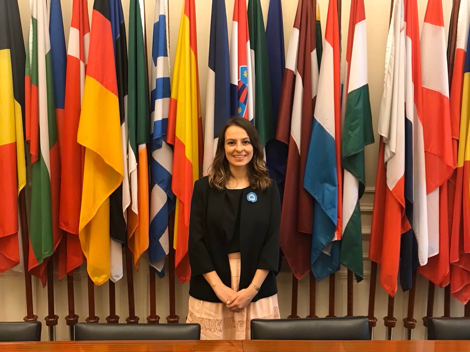 Amelia Nieva Rodríguez, alumna de la Maestría en Relaciones Internacionales de la Universidad Austral