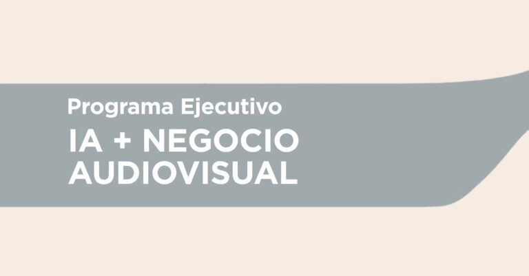 Banner WEB Programa FD IA + NEGOCIO AUDIOVISUAL