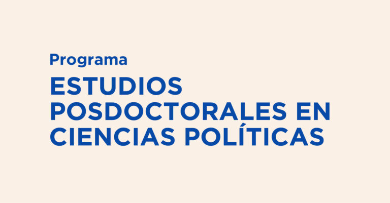 Estudios Posdoctorales en Ciencias Políticas 2026-05