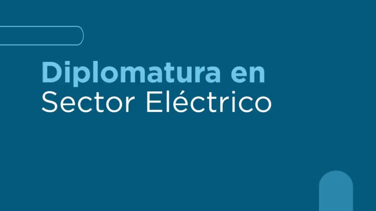 Diplomatura en Sector Eléctrico