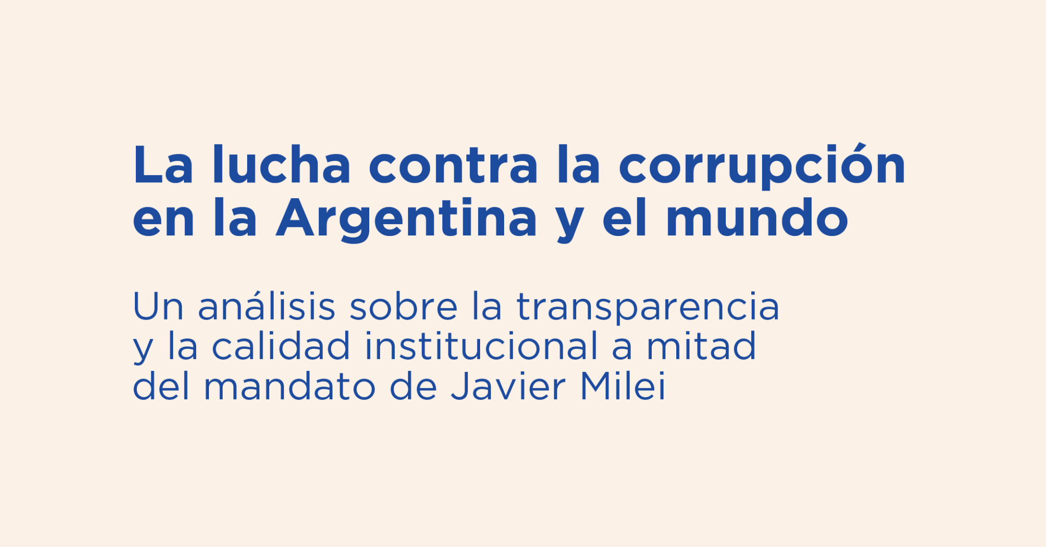 Conferencia | La lucha contra la corrupción en la Argentina y el mundo ...