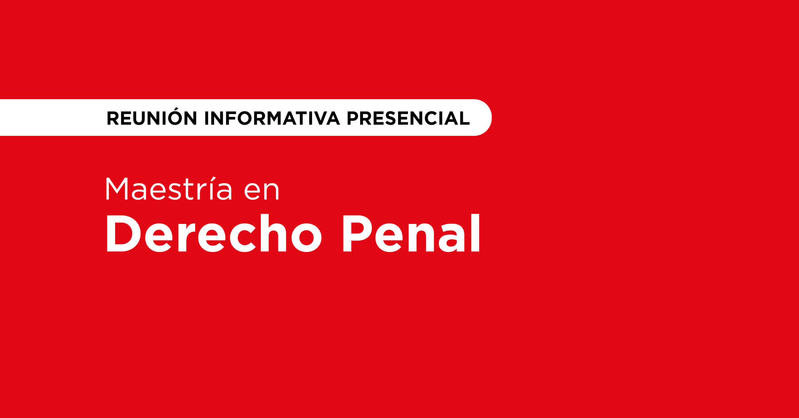 Maestría en Derecho Penal RI-P