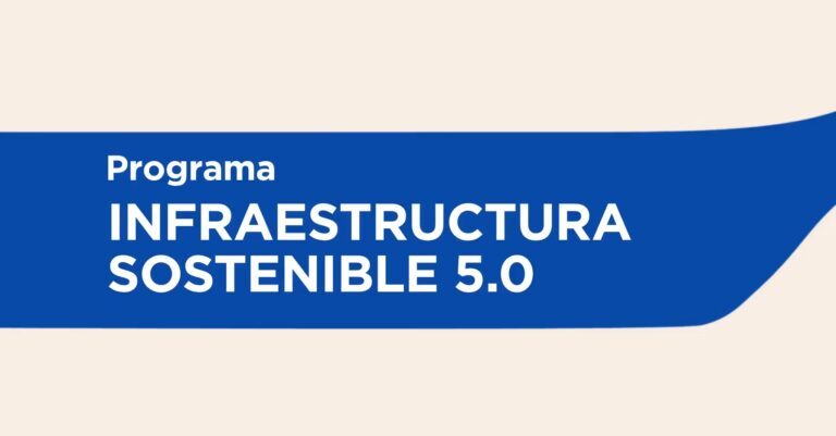 Banner WEB Programa Infraestructura sostenible 5.0