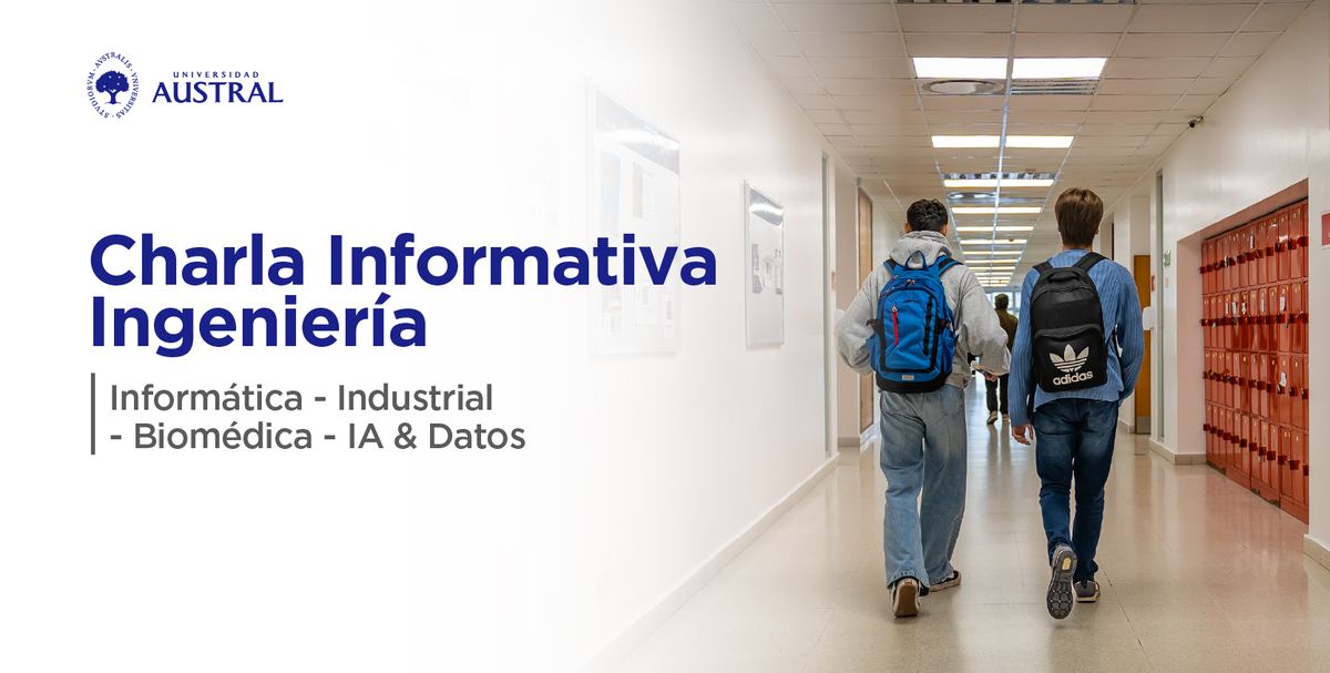 Banner charla informativa Faculta de Ingeniería