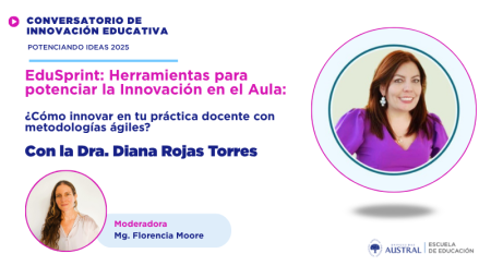 Placa para evento. 3er Conversatorio con Diana C. Rojas Torres